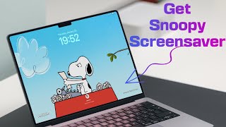 How to Get Snoopy Screensaver on Mac!!