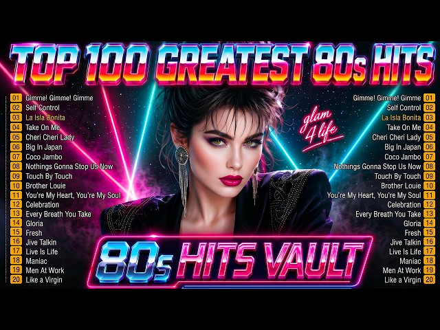 80s Music Hits Playlist 🎸🎵 Greatest Hits & Best Songs of the 1980s 🎵 Ultimate 80s Collection SDDEFAULT Thumbnail