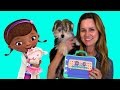 Zumi Gets A Check Up With Disney Junior S Doc McStuffins Pet Vet Doctor S Bag Toy Set