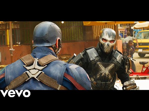 Bilionera Remix-CAPTAIN AMERICA VS Crossbones Fight-[4K HDR] CIVIL WAR (2016)-HEROES BEAT