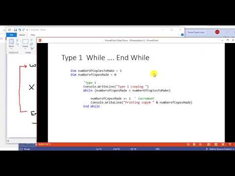 Type 1 While Loop With Debugging