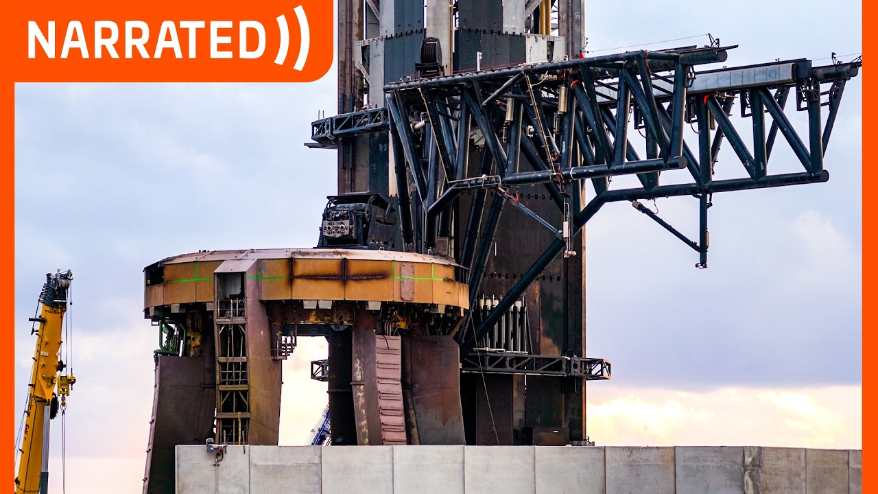 "Tearing Down the Old Launch Mount" | SpaceX Starbase