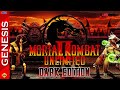 Mortal Kombat II Unlimited Dark Edition Hack Sega Genesis