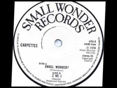 The Carpettes  -  Small Wonder?  (UK Punkrock 1978)