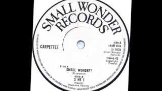 The Carpettes  -  Small Wonder?  (UK Punkrock 1978)