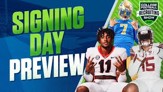 The College Football Recruiting Show: Signing Day 2022 Preview | Kaydn Proctor FLIPS | No. 1 class?