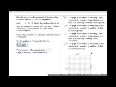 2.3, 2.4 Precalculus YouTube Notes