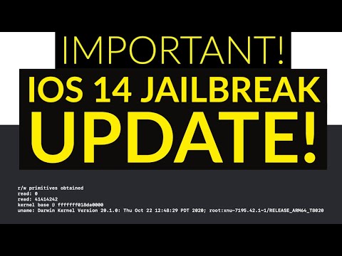iOS 14 JAILBREAK IMPORTANT UPDATE - A12 / A13 / A14 devices! Jailbreak possible!