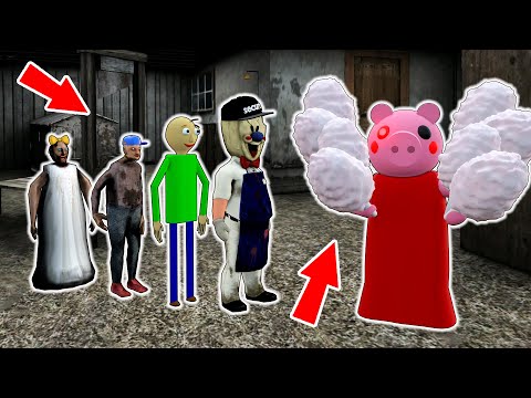 Granny vs Baldi vs puppet show - funny horror school animation (p.82)
