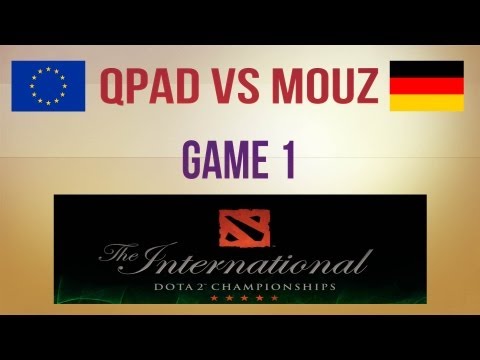 QPAD vs Mouz g.1 Round 1 Consolidation Final TI3 Western Qualifier