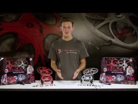 Getting Started (1 of 4) - Contents, Weapons, Charging, Troubleshooting | Air Wars Battle Drones