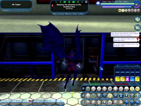 "City Of Heroes" Carrera the Succubus "Stabalize the Situation at Faultline" part 1