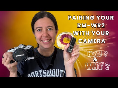 So koppeln Sie Ihre drahtlose Fernbedienung mit Ihrer Kamera (RM-WR2- und OM SYSTEM-Kameras)
