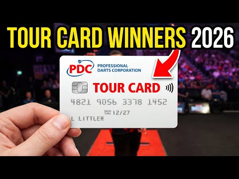 PDC Q School Tour Card Winners 2026!
