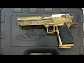 IWI Magnum Research Desert Eagle 44 Mag 24K Gold Unboxing/Review
