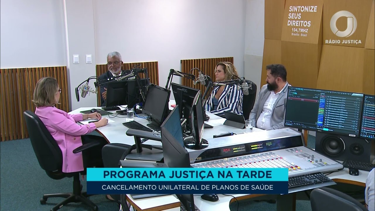 Justiça na Tarde 🎧 – Cancelamento unilateral de planos de saúde | 06/09/2024