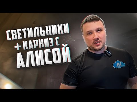 Электрокарниз с Алисой