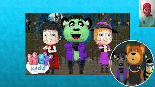 Aram Sam Sam It's Halloween Jigsaw MK Puzzle (45 puzzle)