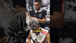 Download lagu HE MADE THE JOKE 🔥📏----#lights #reflection #snowed #jackfruit #barbershop #shave mp3