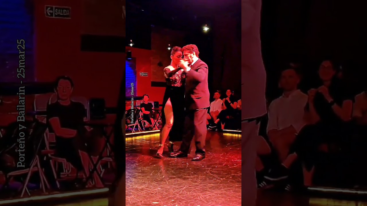 Yasmina Baileche y Carlos Rivarola. El motivo (Pugliese) Porteño y bailarin 25mar25