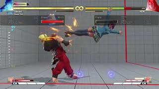 メナト画面端中p発動入れ替え！#メナト #MENAT #sfv