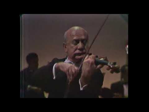 MISCHA ELMAN, violin.  H. Wieniawski - Romance (Violin Concerto No.2, 2d movement)