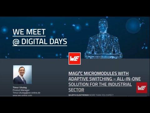 MagI³C MicroModules with Adaptive Switching – All-in-one Solution for the Industrial Sector