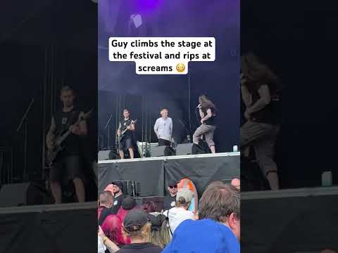 What just happened at vainstream festival #screams #festival #ourmirage #vainstreamrockfest