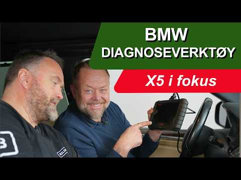 ‌BMW X5 Winter Warning Lights Gone in 5 Mins! Norwegian Pro DIY Diagnosis with iCarsoft CR MAX