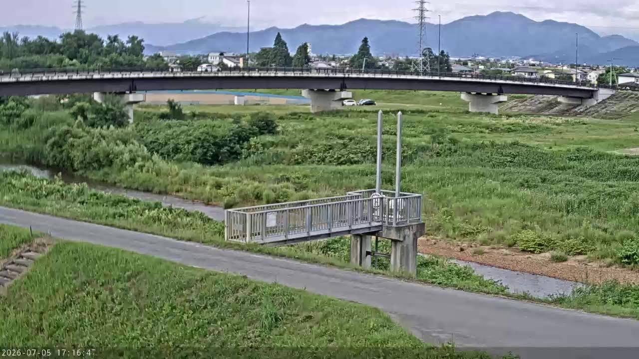 Live webcam view of Sugawa River at Iizuka Bridge