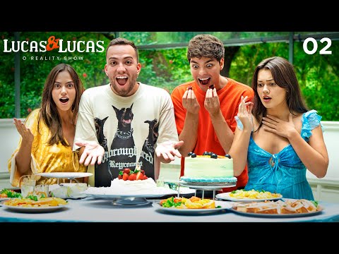 EXPERIMENTANDO AS COMIDAS DO NOSSO CASAMENTO - Lucas & Lucas - O Reality Show (Episódio 2)