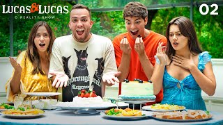EXPERIMENTANDO AS COMIDAS DO NOSSO CASAMENTO - Lucas & Lucas - O Reality Show (Episódio 2)