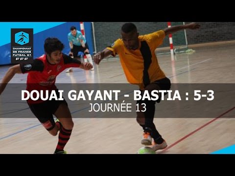 J13 : Douai Gayant - Bastia Agglo (5-3), le résumé