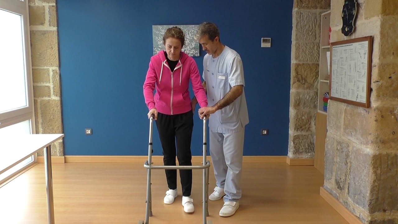 Aldaka-eskola. Lagundutako taka takaz ibili bideoa.