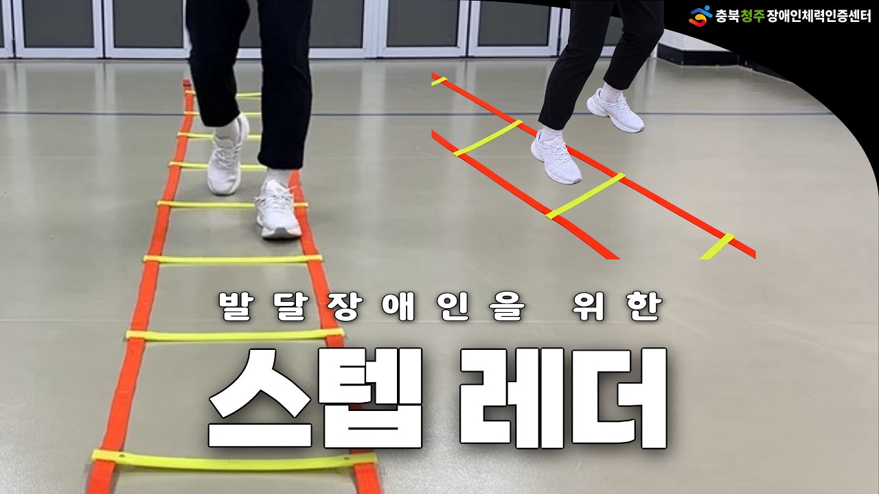 발달장애인을 위한 스텝레더 기초운동 관련 이미지