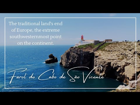 📌Farol do Cabo de São Vicente | lighthouse in Sagres, Portugal 🇵🇹