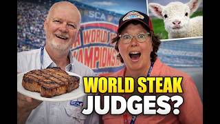 We Judged the WORLD Steak Championship! (Farm Life + RV Wind Chaos)