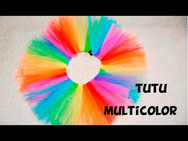Vídeo relacionado con Kkluno Disfraz Arcoíris Mujer - Disfraz Carnaval Arco Iris con Falda de Tul Arcoíris Cintas para el Pelo Tirantes Gafas Calcetines Hasta la Rodilla Multicolor y Guantes para Carnaval Cosplay Fiestas