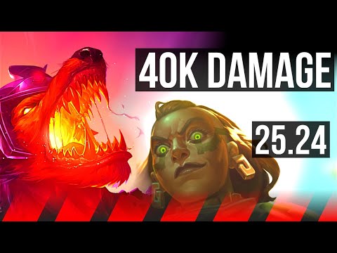 NASUS vs ILLAOI (TOP) | 40K damage | EUW Master | 25.24