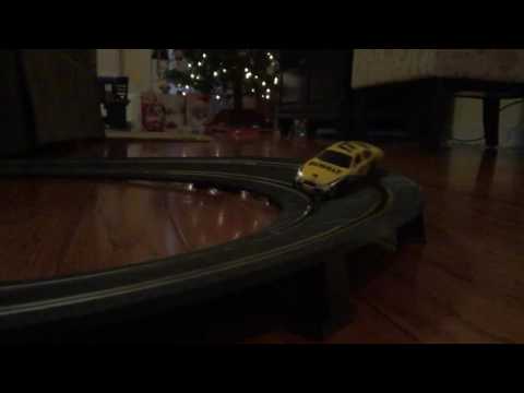 Slot Racing Car Crash
