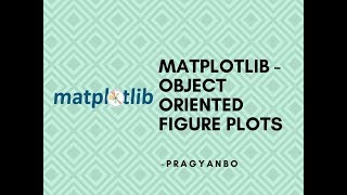 Matplotlib - Object Oriented Figure Plots