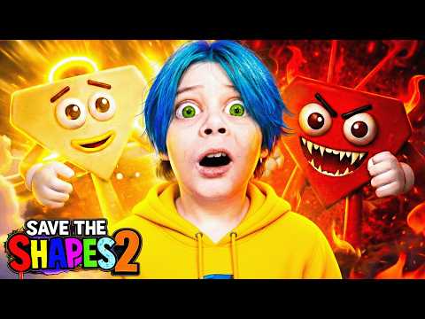 I ENTERED the *NEW MODE* HELL 😈🔥 SAVE THE SHAPES 2