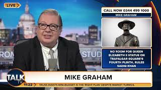 Mike Graham ruins Sadiq Khan over Queen statue