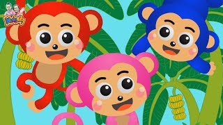 เพลงลิง เจี๊ยกๆ ลิงน้อยน่ารักๆ |  เพลงเด็กพี่นุ่น น้องภูมิ By KidsMeSong