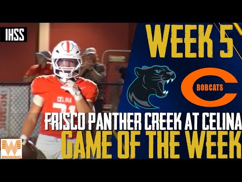 Thrilling High School Football: Celina vs Panther Creek Highlights