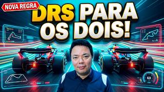 A farsa do DRS 2026: Por que a asa abre para os dois?