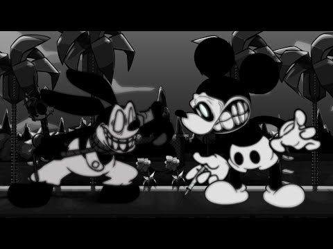 【FNF】Too Slow Rerun but Oswald and Mickey Mouse sings it