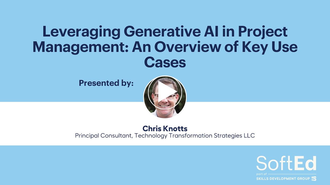 Leveraging Generative AI in Project Management An Overview of Key Use Cases