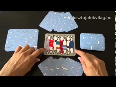Djeco, Sardines játékszabály, Szardíniák, memóriafejlesztő reflex kártyajáték, 5-99 év - Fejlesztő Játék Világ