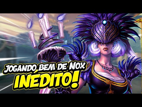 PRIMEIRA VEZ JOGANDO BEM DE NOX - ⚡ Smite BR Conquista
